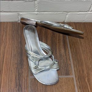 Calvin Klein Silver Sandals